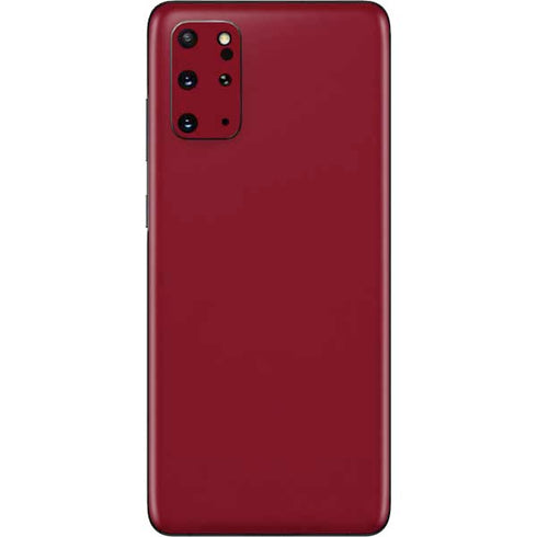 Burgundy Solid Galaxy S20 Plus Skin